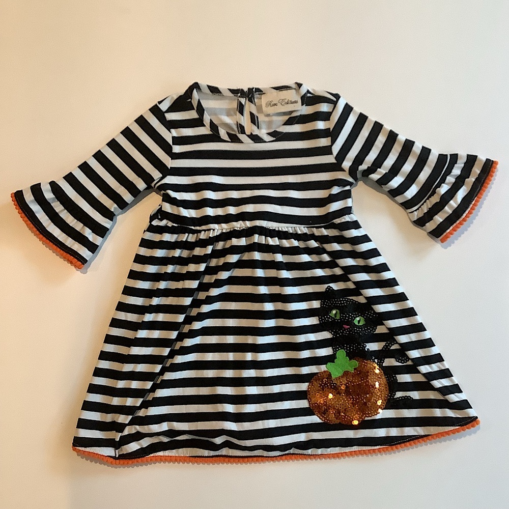Rare Editions Halloween 2 Dresses 2T New - Picture 2 of 6